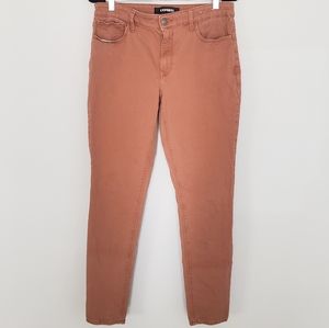 Stretch Leggings Jeans in Camel by Express